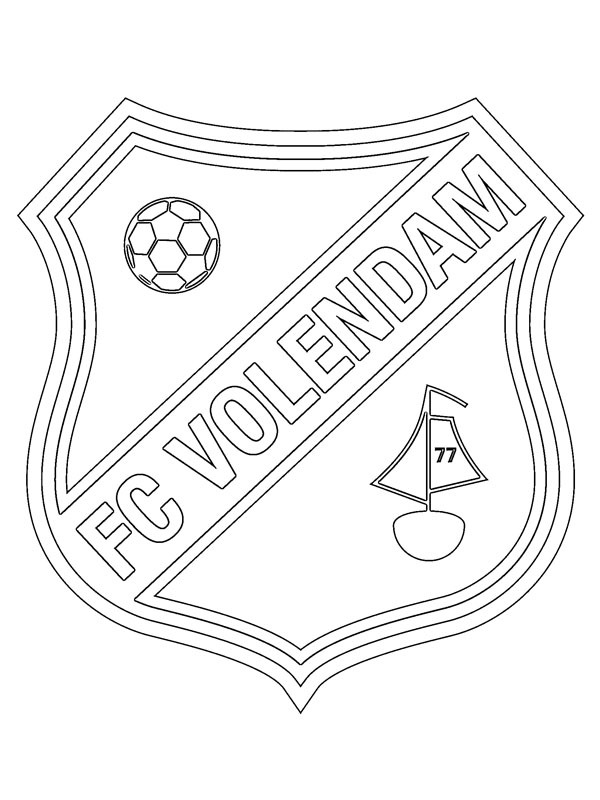 Dibujo de FC Volendam para Colorear