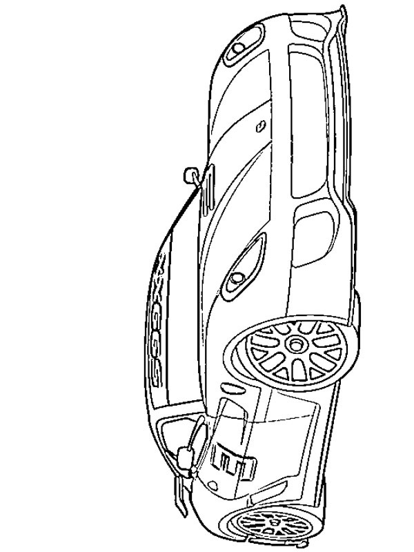 Dibujo de Ferrari 599 GTB Fiorano para Colorear Dibujo de Ferrari 599 GTB Fiorano para Colorear