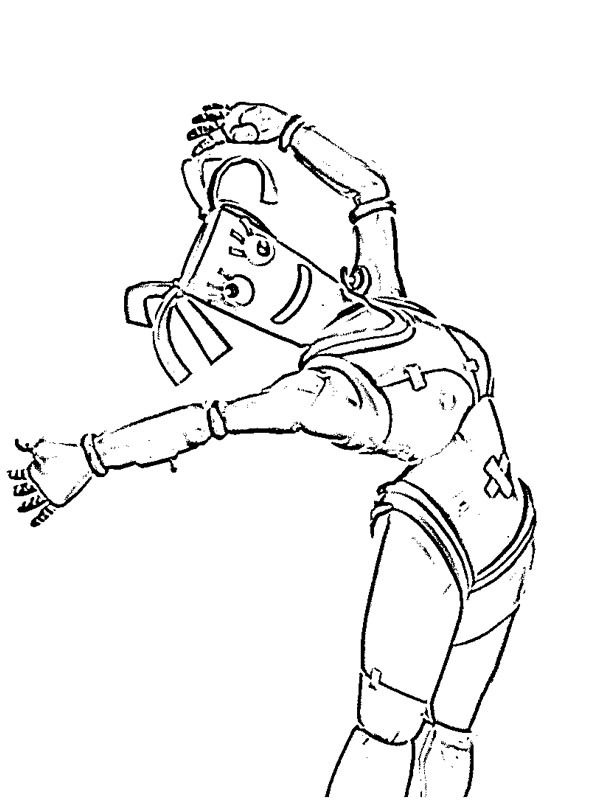 Dibujo de Twistle de Fortnite para Colorear Dibujo de Twistle de Fortnite para Colorear