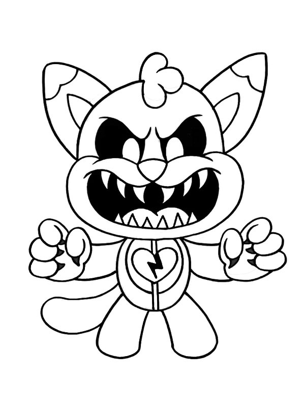 Dibujo de Frowny Fox para Colorear Dibujo de Frowny Fox para Colorear
