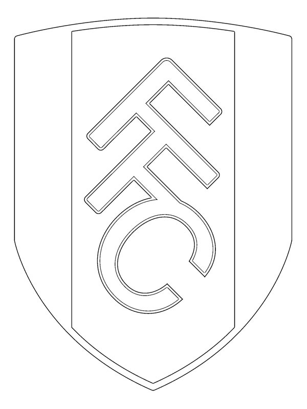 Dibujo de Fulham Football Club para Colorear