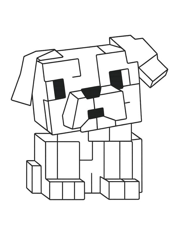 Dibujo de Perro Grow A Garden para Colorear Dibujo de Perro Grow A Garden para Colorear