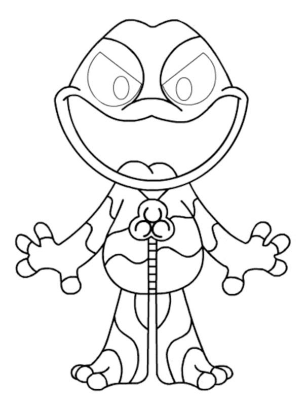 Dibujo de Icky Licky para Colorear Dibujo de Icky Licky para Colorear