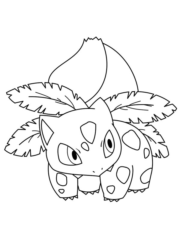 Dibujo de Ivysaur para Colorear Dibujo de Ivysaur para Colorear