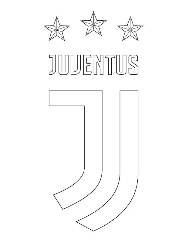 Dibujo de Juventus de Turín para Colorear
