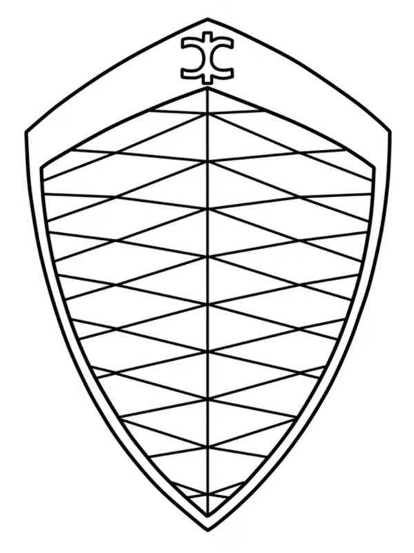 Dibujo de Logo de Koenigsegg para Colorear Dibujo de Logo de Koenigsegg para Colorear