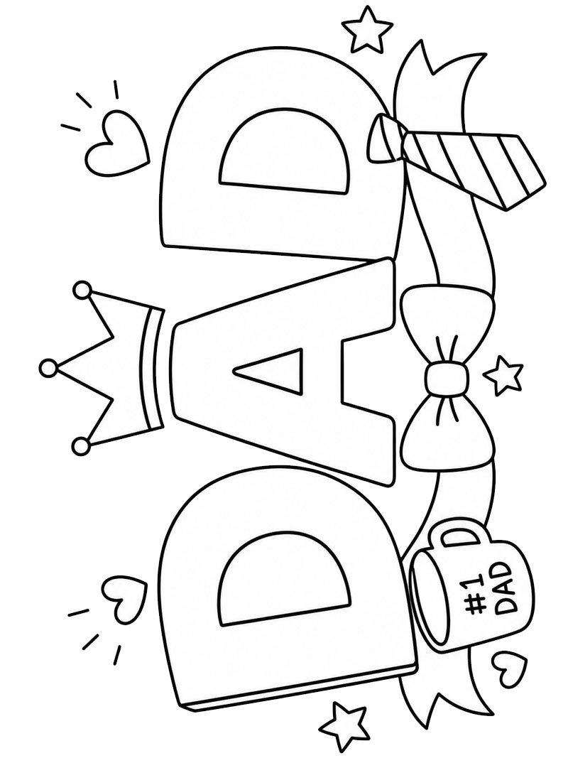Dibujo de Pap&aacute; Rey para Colorear