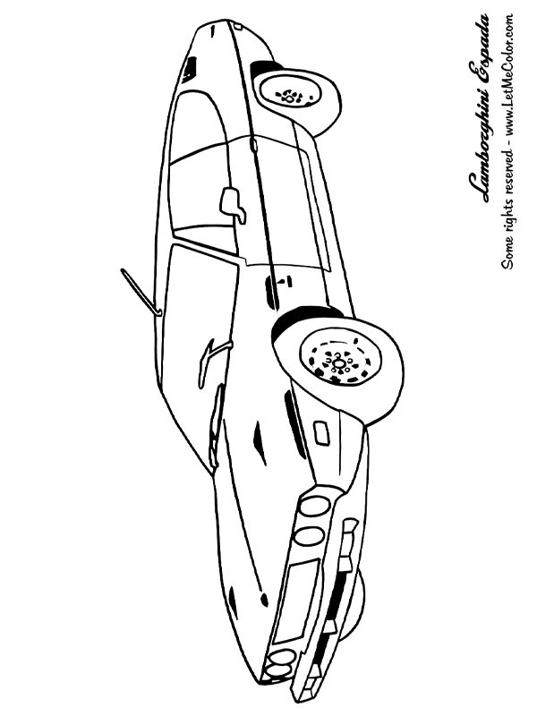 Dibujo de Lamborghini Espada para Colorear Dibujo de Lamborghini Espada para Colorear