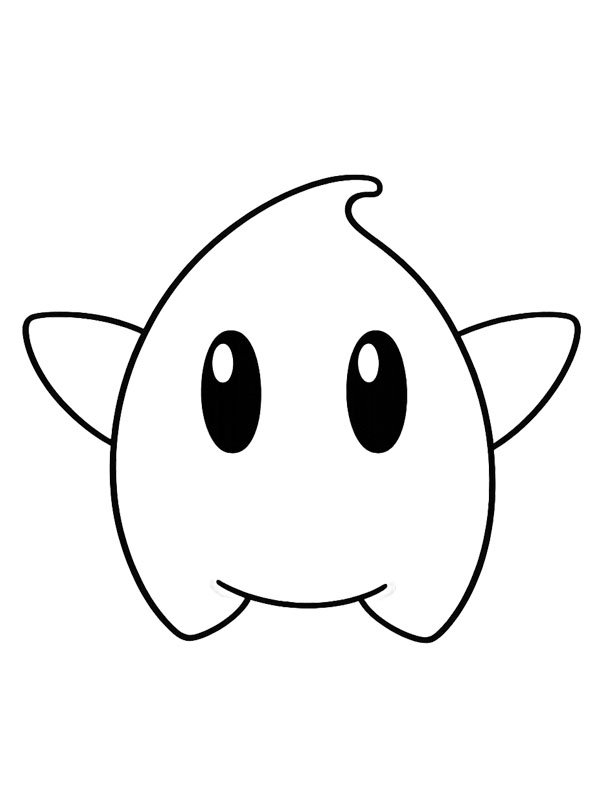 Dibujo de Luma (Super Mario Galaxy) para Colorear