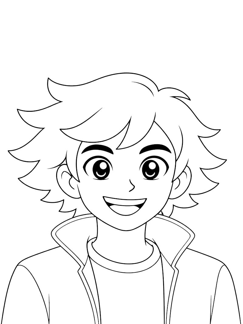 Dibujo de Mabel Tanaka (Hoppers) para Colorear