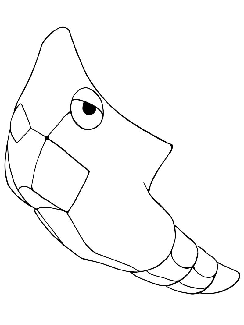 Dibujo de Metapod (Pokémon) para Colorear Dibujo de Metapod (Pokémon) para Colorear
