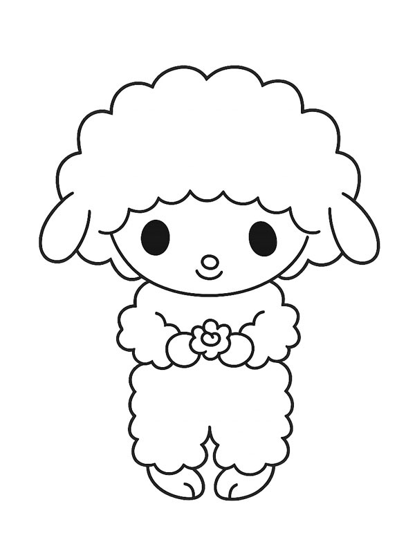 Dibujo de My Sweet Piano para Colorear