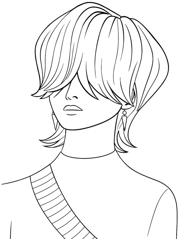 Dibujo de Mystery Saja para Colorear Dibujo de Mystery Saja para Colorear