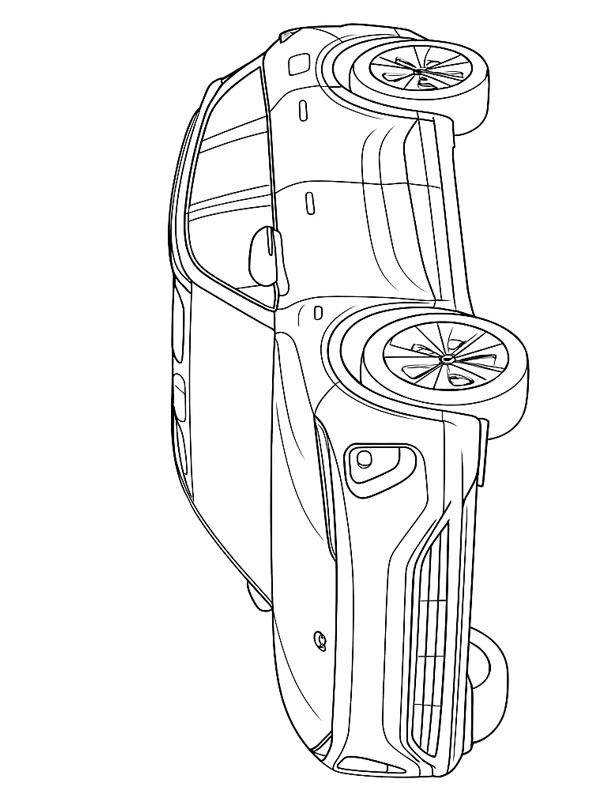 Dibujo de NIO EL8 para Colorear Dibujo de NIO EL8 para Colorear
