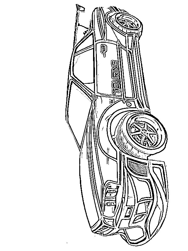 Dibujo de Nissan Gtr Skyline Rocket League para Colorear Dibujo de Nissan Gtr Skyline Rocket League para Colorear