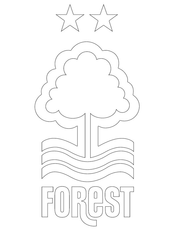 Dibujo de Nottingham Forest Football Club para Colorear