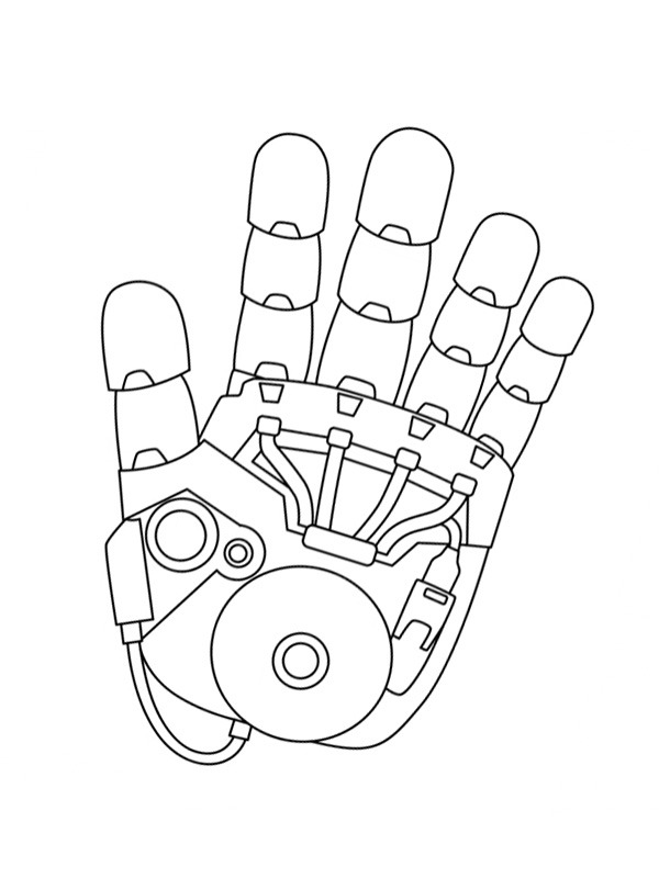 Dibujo de Omni-Hand (Poppy Playtime) para Colorear Dibujo de Omni-Hand (Poppy Playtime) para Colorear