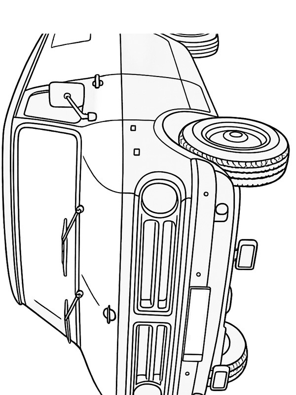 Dibujo de Opel bedford blitz para Colorear Dibujo de Opel bedford blitz para Colorear