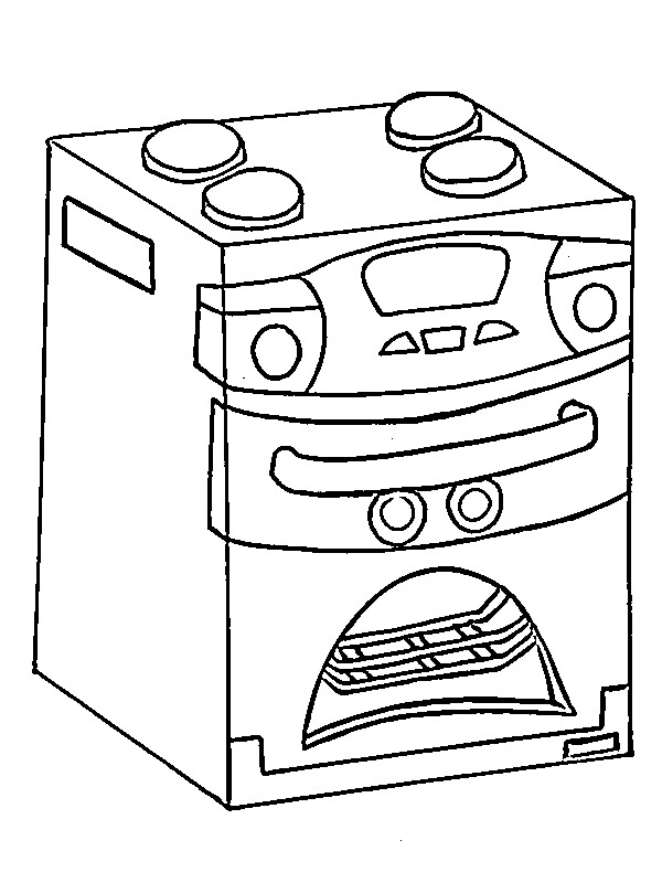 Dibujo de Owen the Oven para Colorear Dibujo de Owen the Oven para Colorear