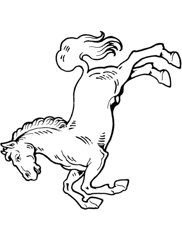 Dibujo de Caballo para Colorear Dibujo de Caballo para Colorear