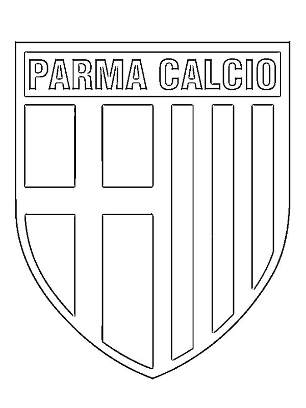 Dibujo de Parma Calcio 1913 para Colorear Dibujo de Parma Calcio 1913 para Colorear