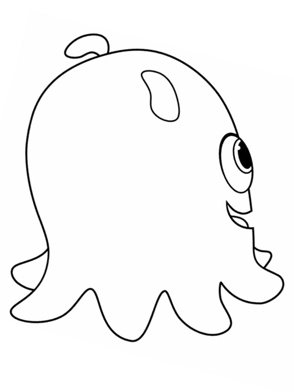Dibujo de Perla Buscando a Nemo para Colorear Dibujo de Perla Buscando a Nemo para Colorear