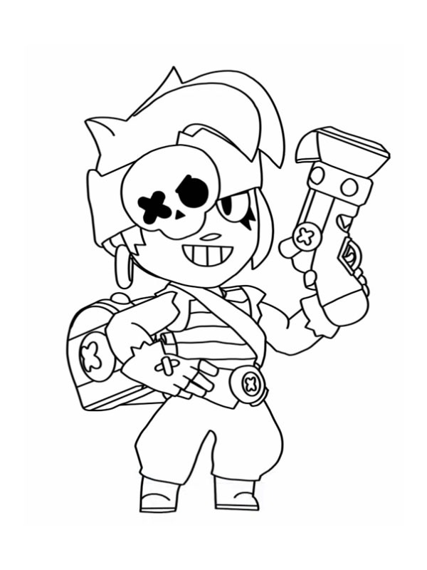 Dibujos Para Colorear Penny Brawl Stars Dibujosparaimprimir Es - dibujo sandy brawl stars para imprimir y colorear