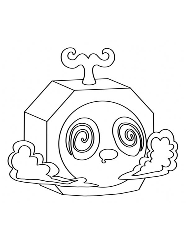 Dibujo de Portal Blox Fruits para Colorear Dibujo de Portal Blox Fruits para Colorear
