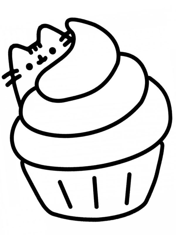 Dibujo de Magdalena Pusheen para Colorear