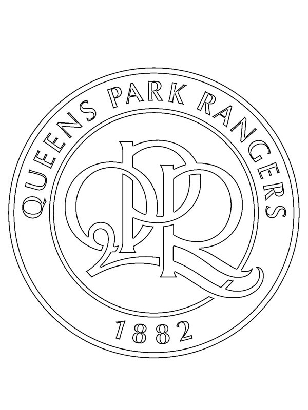Dibujo de Queens Park Rangers Football Club para Colorear