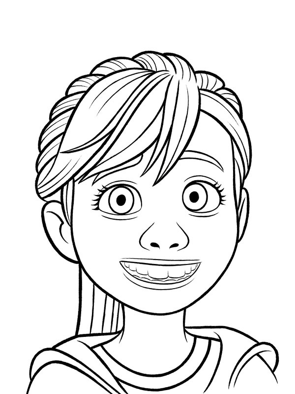 Dibujo de Riley Andersen para Colorear Dibujo de Riley Andersen para Colorear