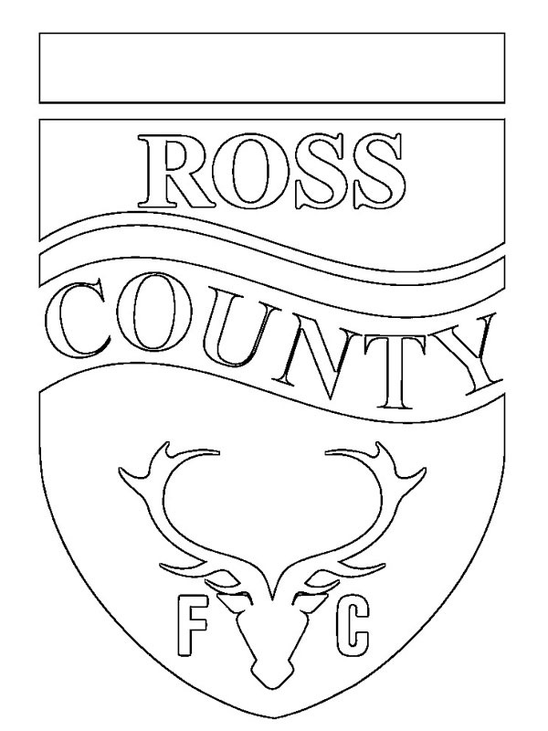 Dibujo de Ross County Football Club para Colorear