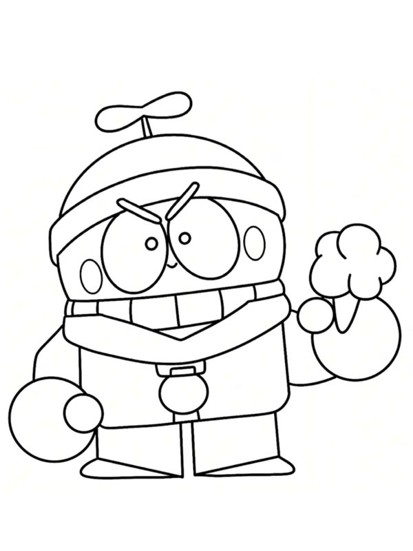 Dibujo de Rude Lou Brawl Stars para Colorear Dibujo de Rude Lou Brawl Stars para Colorear