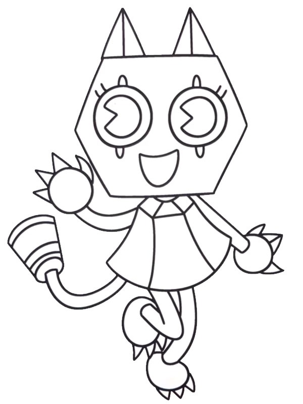 Dibujo de Scraps Dandy’s World para Colorear Dibujo de Scraps Dandy’s World para Colorear