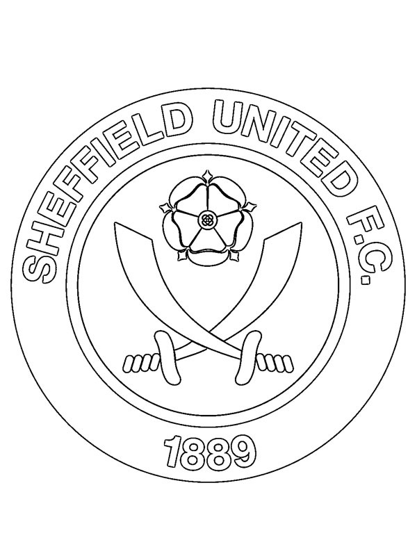Dibujo de Sheffield United Football Club para Colorear
