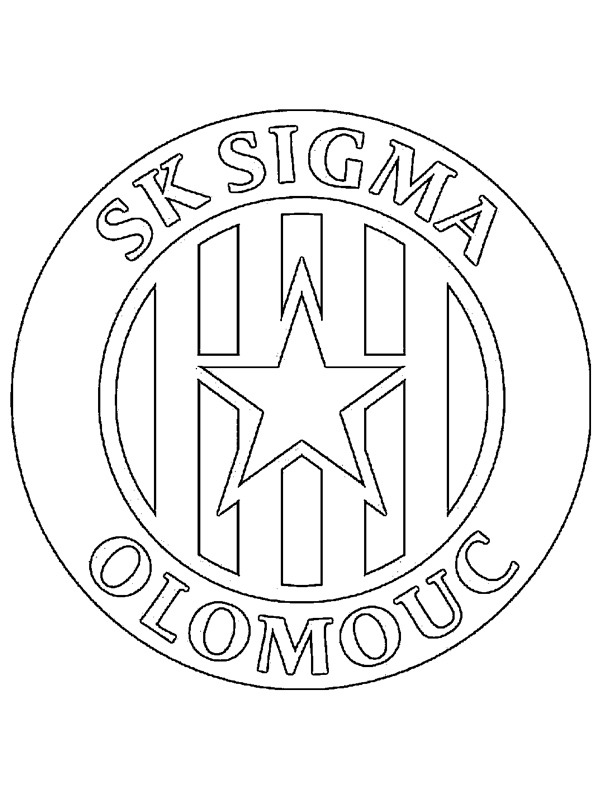 Dibujo de SK Sigma Olomouc para Colorear
