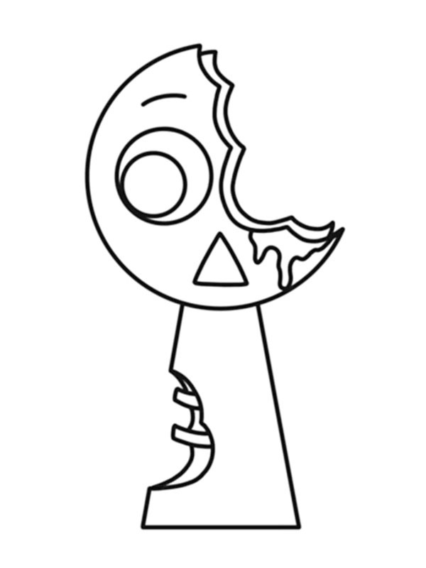 Dibujo de Sprunki Brud Phase 2 para Colorear Dibujo de Sprunki Brud Phase 2 para Colorear