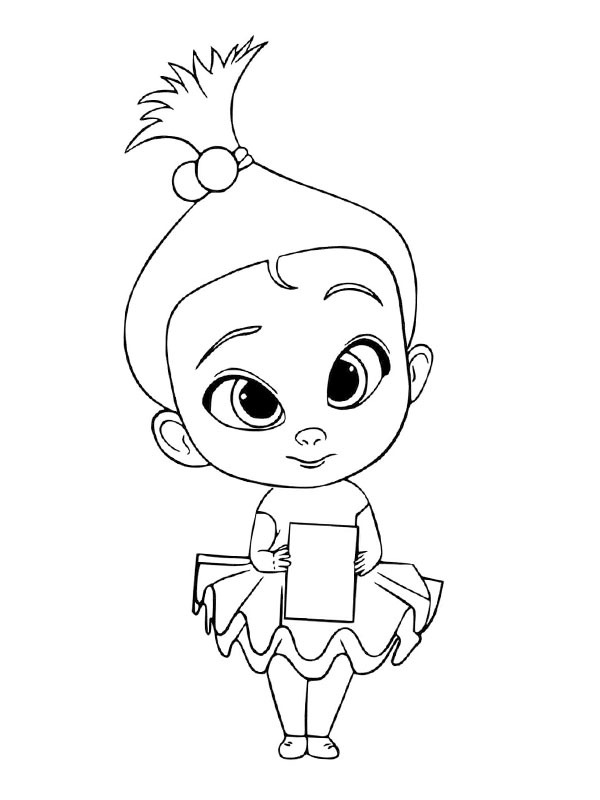 Dibujo de Staci para Colorear Dibujo de Staci para Colorear