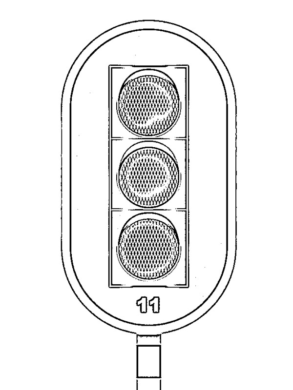 Dibujo de Semáforo para Colorear Dibujo de Semáforo para Colorear