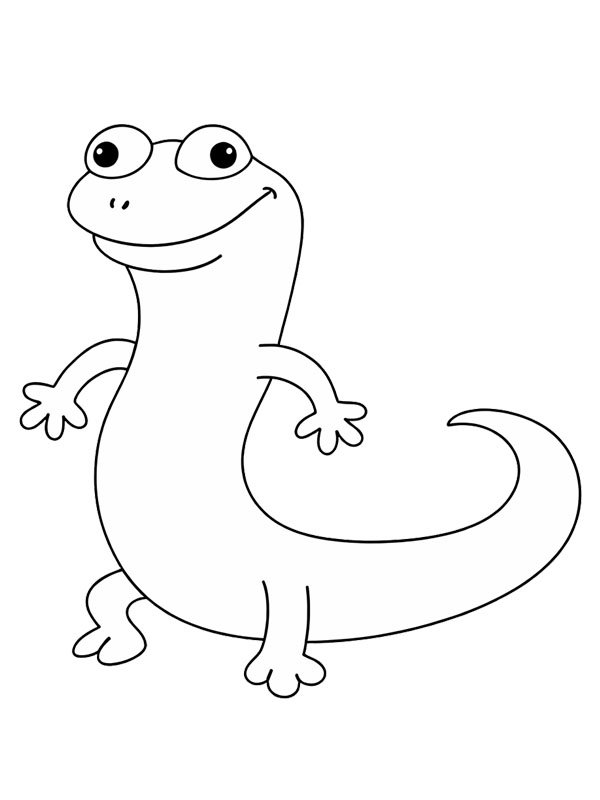 Dibujo de Tom Lagartija (Hoppers: Operaci&oacute;n castor) para Colorear