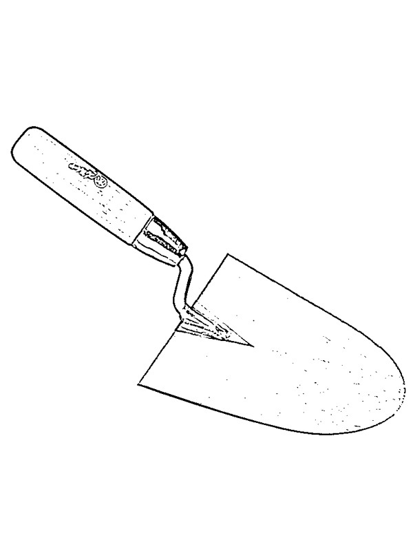 Dibujo de Paleta para Colorear Dibujo de Paleta para Colorear