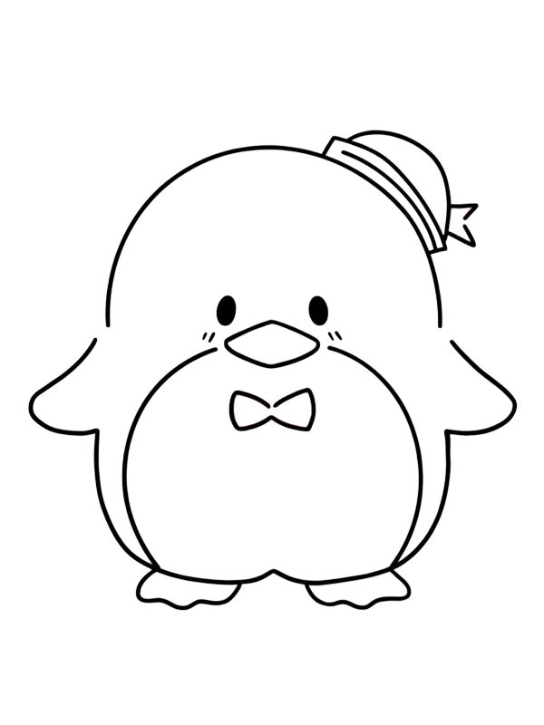 Dibujo de Tuxedo Sam para Colorear