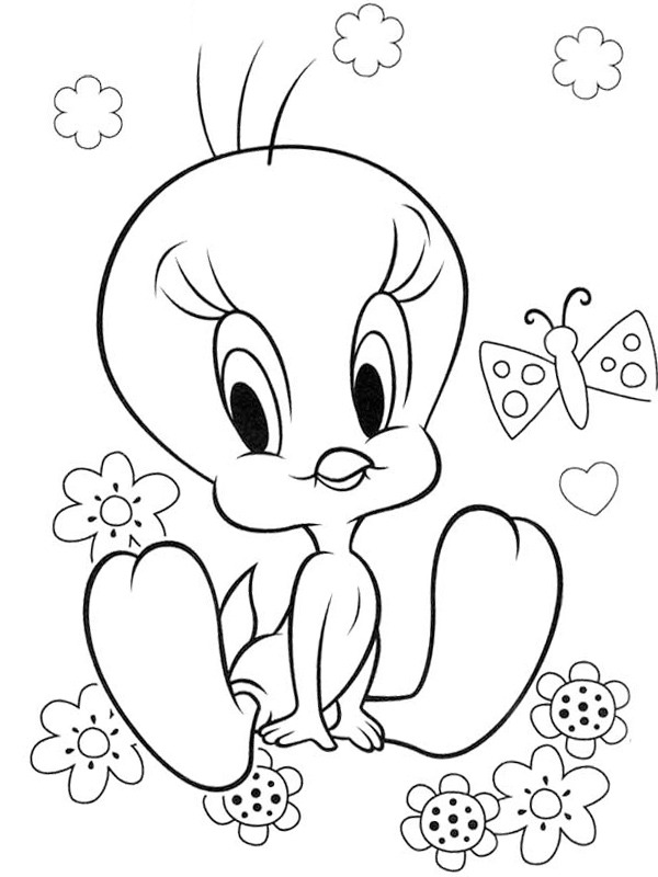 Dibujo de Piolín para Colorear Dibujo de Piolín para Colorear