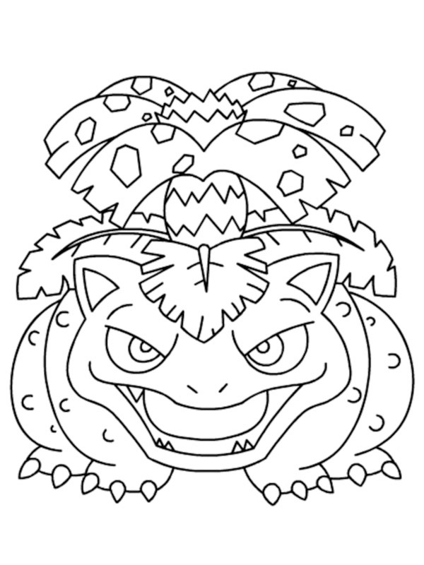 Dibujo de Venusaur para Colorear Dibujo de Venusaur para Colorear