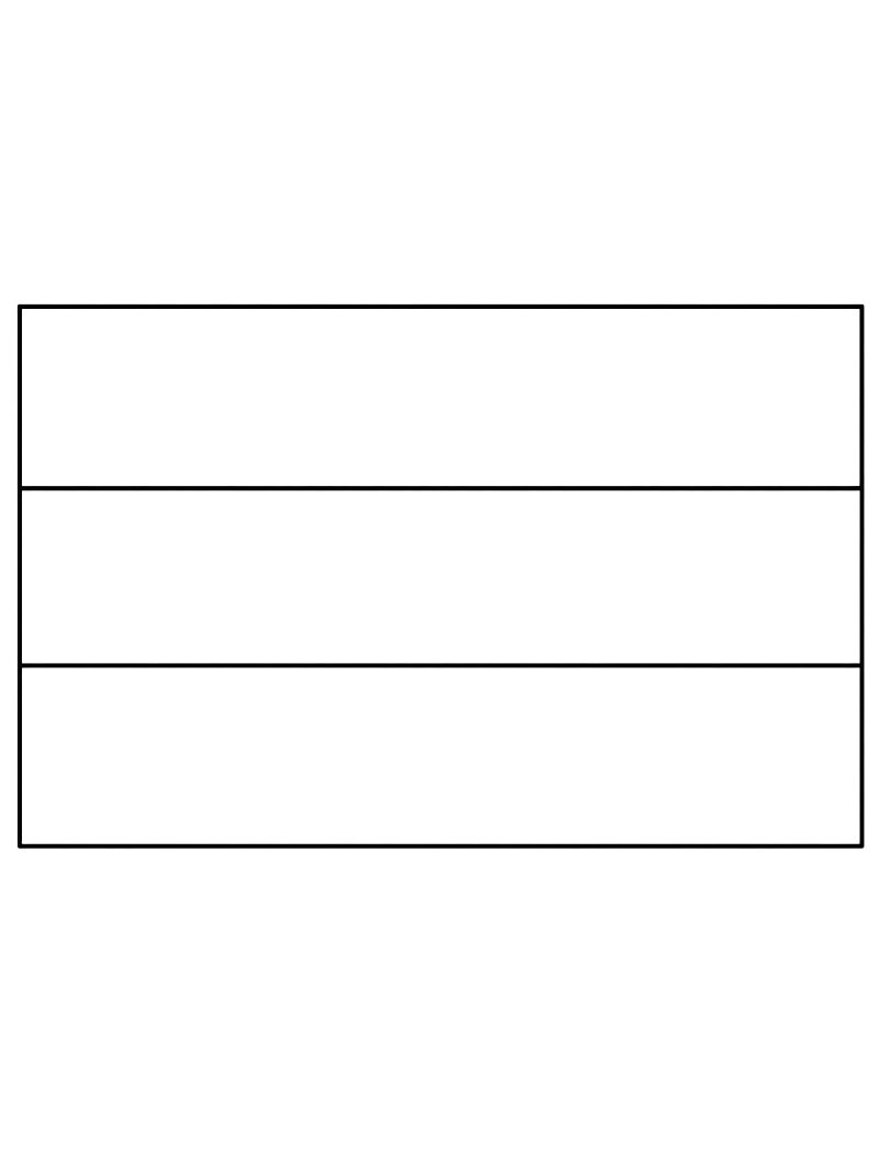 Dibujo de Bandera de Bulgaria para Colorear Dibujo de Bandera de Bulgaria para Colorear