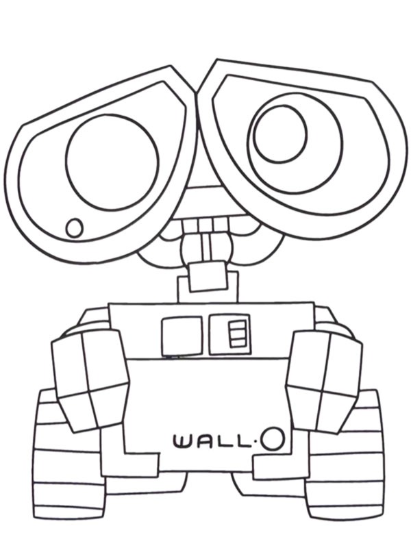 Dibujo de WALL&middot;E para Colorear