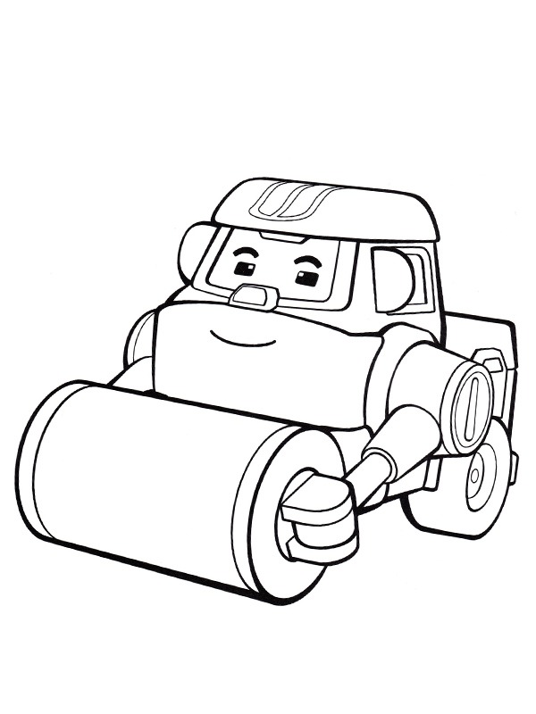 Dibujo de Rodillo Max para Colorear Dibujo de Rodillo Max para Colorear