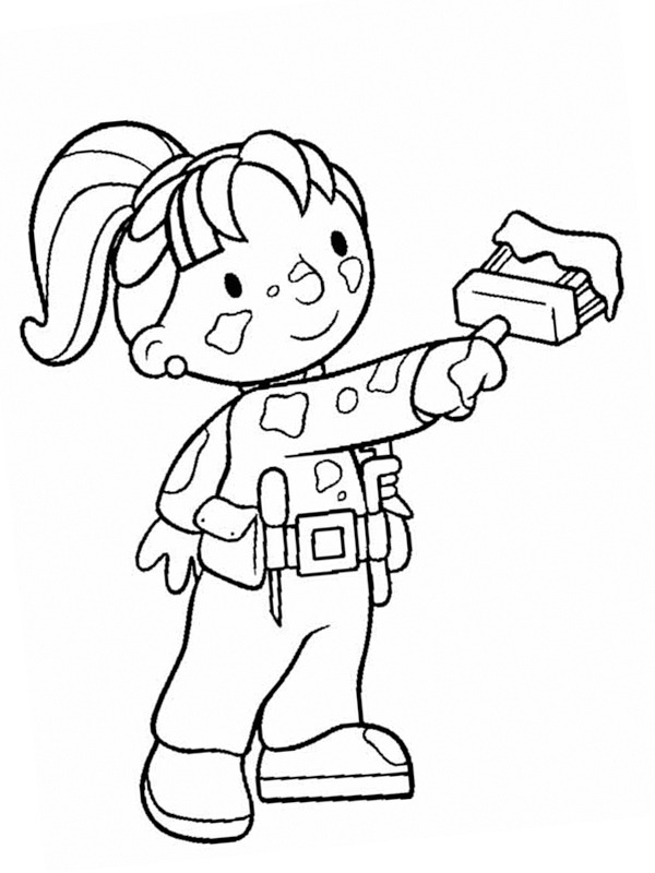 Dibujo de Wendy pinta para Colorear Dibujo de Wendy pinta para Colorear