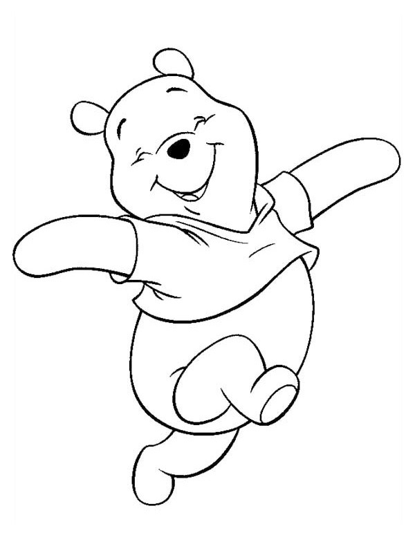Dibujo de Winnie Pooh para Colorear