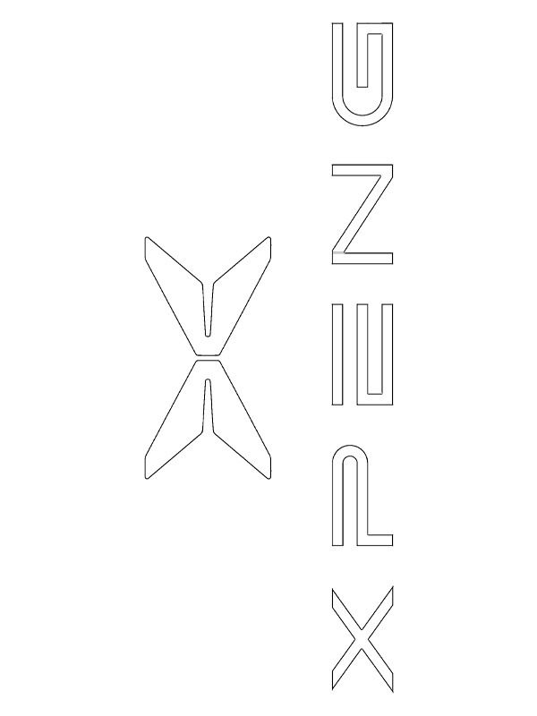 Dibujo de Logo de Xpeng para Colorear Dibujo de Logo de Xpeng para Colorear